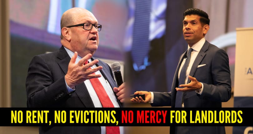No Rent, No Evictions, No Mercy For Landlords!