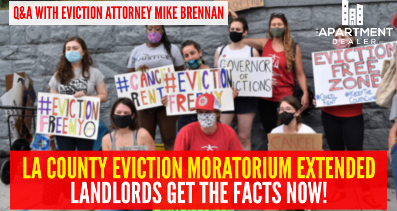 LA County Eviction Moratorium Extended & More Recent Changes to Tenant Landlord Law